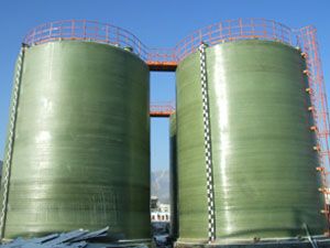 玻璃鋼立式儲罐 玻璃鋼立式儲罐